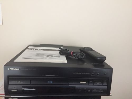 Pioneer Elite DVL-700 LD/DVD/CD Laserdisc plater ,NICE