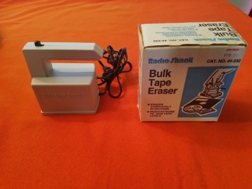 RADIO SHACK BULK TAPE ERASER 44-232
