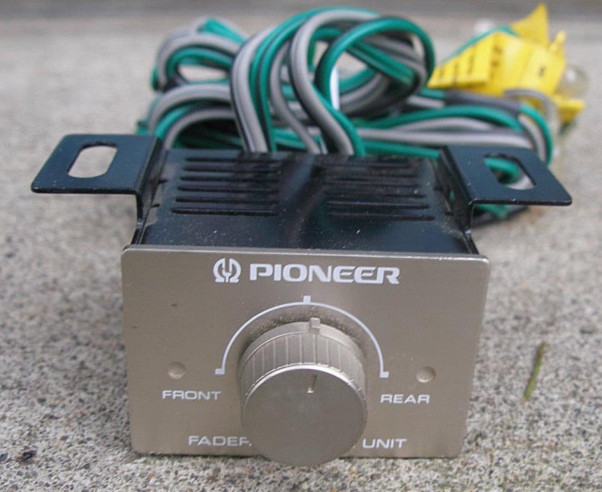 Vintage Car Stereo, NEW Old Stock, PIONEER Fader Control Unit AD-940 NICE!