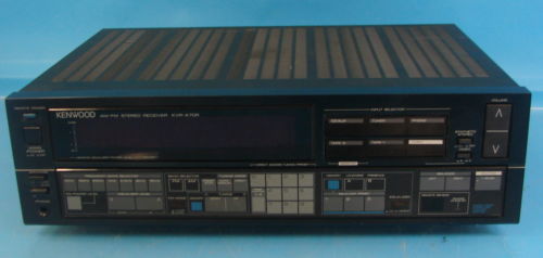 Kenwood Am-Fm Stereo Receiver Model KVR-A70R Graphic Equalizer / Power Level