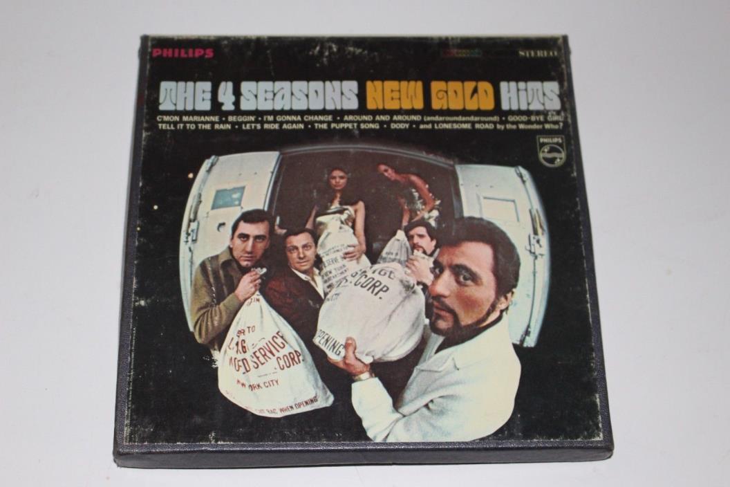 The Four Seasons New Gold Hits Reel to Reel Tape 7 1/2