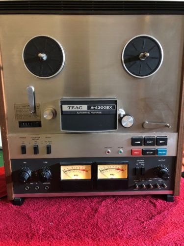 Vintage TEAC A-4300SX Automatic Reverse Reel To Reel
