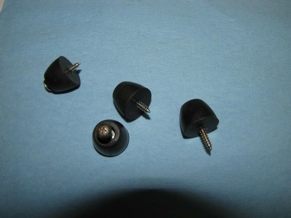 Vintage original parts Akai 4000DS Reel to Reel Rubber Feet  Assembly