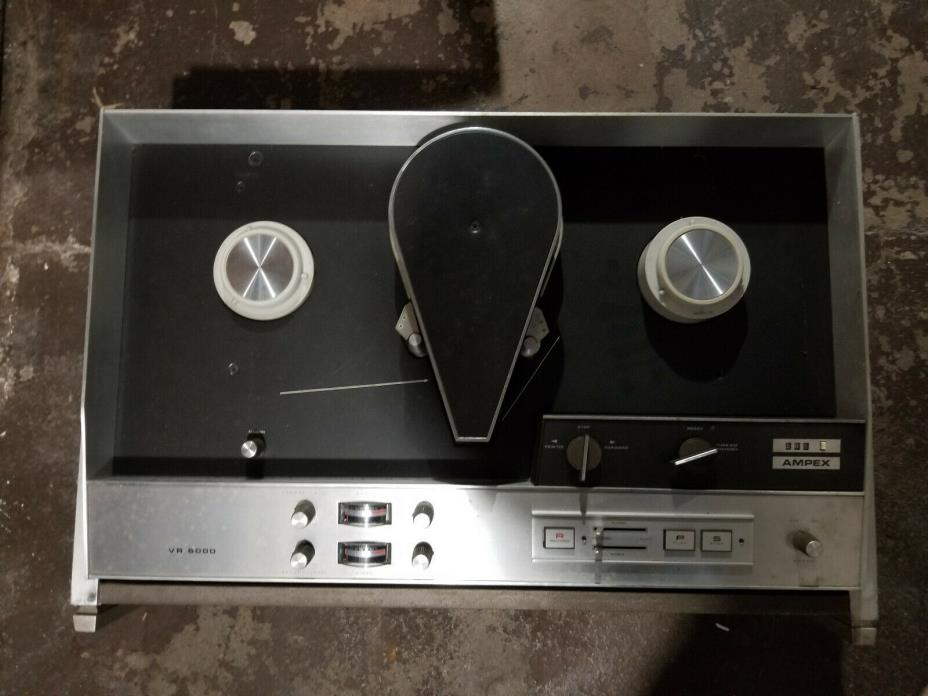 Vintage Ampex VR-6000 Reel to Reel Tape Recorder