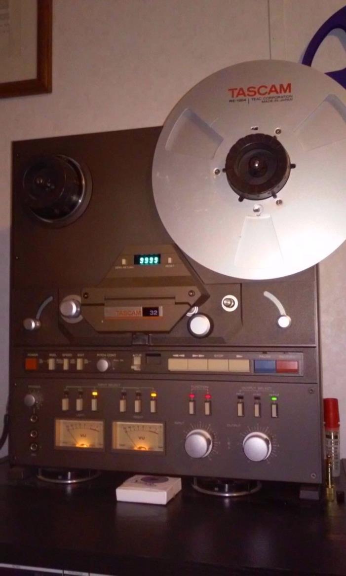 Tascam 32 Reel to Reel Stereo Tape Recorder.