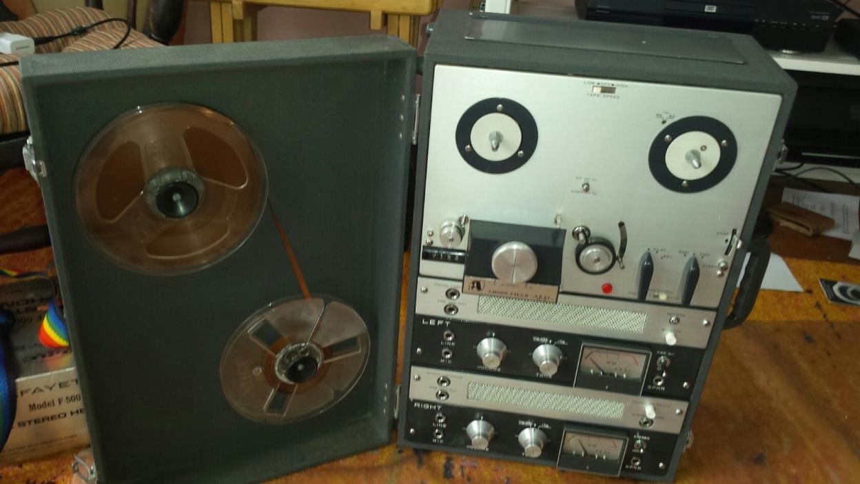 AKAI M-8 Cross Field Reel To Reel vintage tube M8 one owner clean NICE