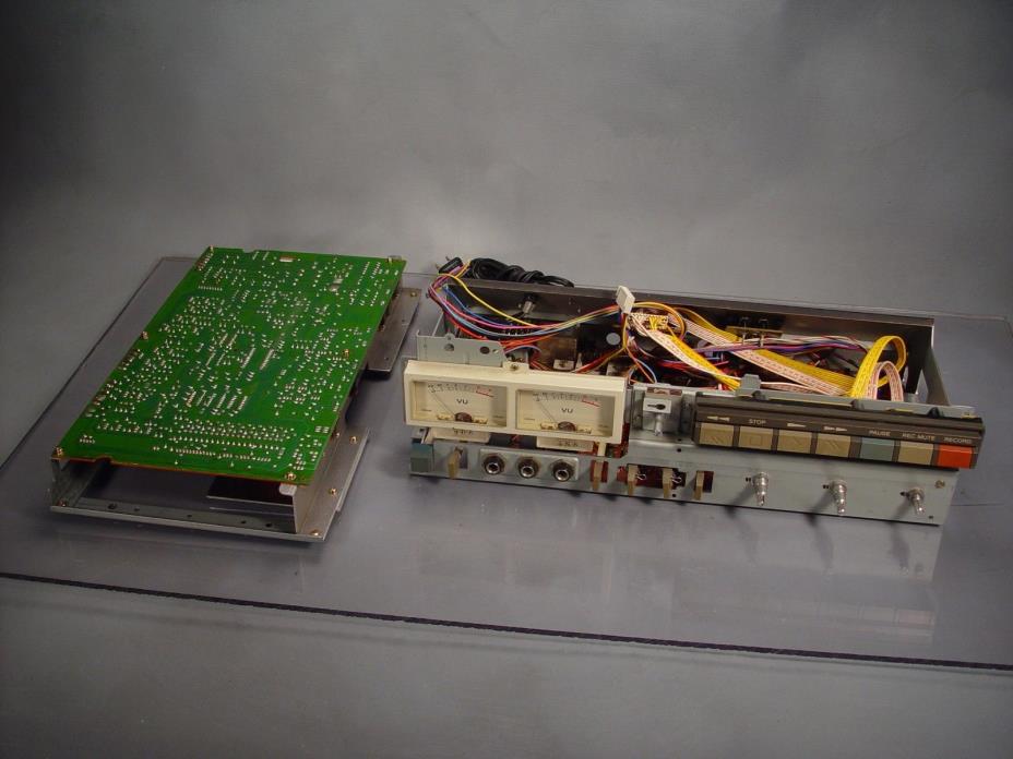 Vintage TEAC X-7  Main chassis and Back PC assembly  * Look *