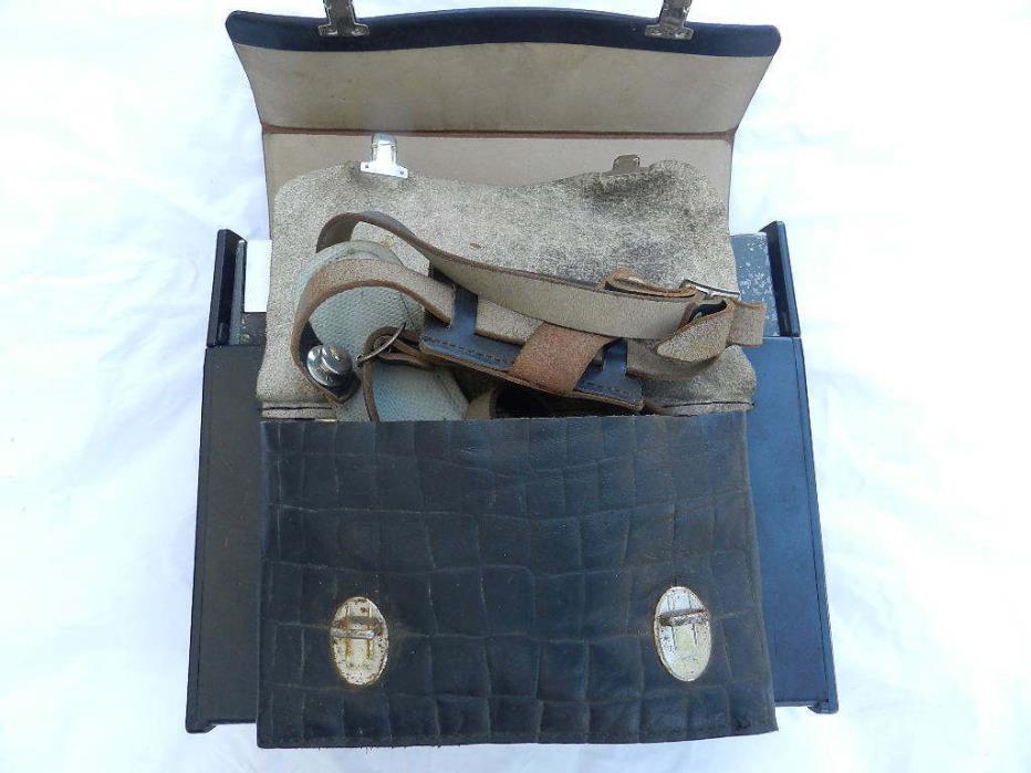 UHER 4400 Report Stereo In Original Leather Case Untested Made In Germany