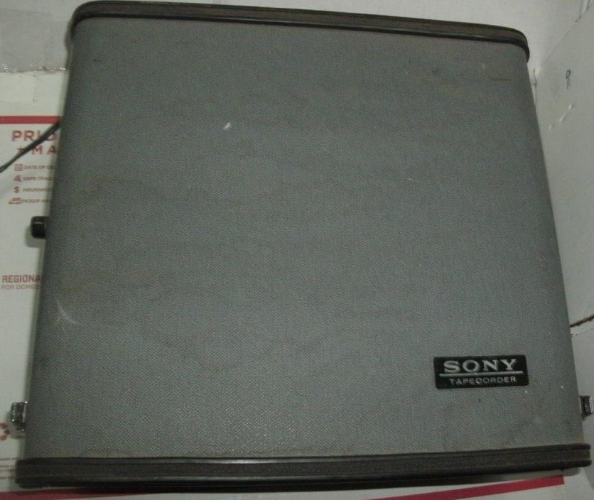 VINTAGE Sony Reel To Reel Tape Recorder TC-105A Sony-O-Matic Superscope parts re