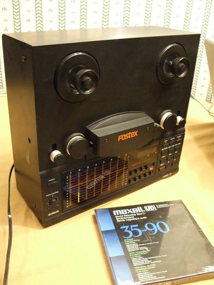 FOSTEX 80 Eight Track  7 X 1/4 Reel To Reel Professional Studio Recorder Vintage