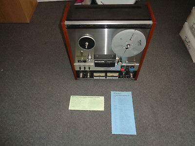 1974 TEAC 4300 Auto Reverse Reel To Reel Tape Play. Clean-Tested-Working 1-OWNER