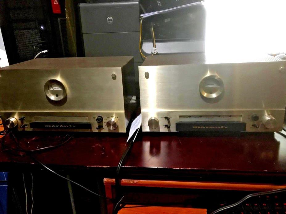 Pair of Vintage Marantz Model 9  Mono Tube Power Amps / Amplifiers