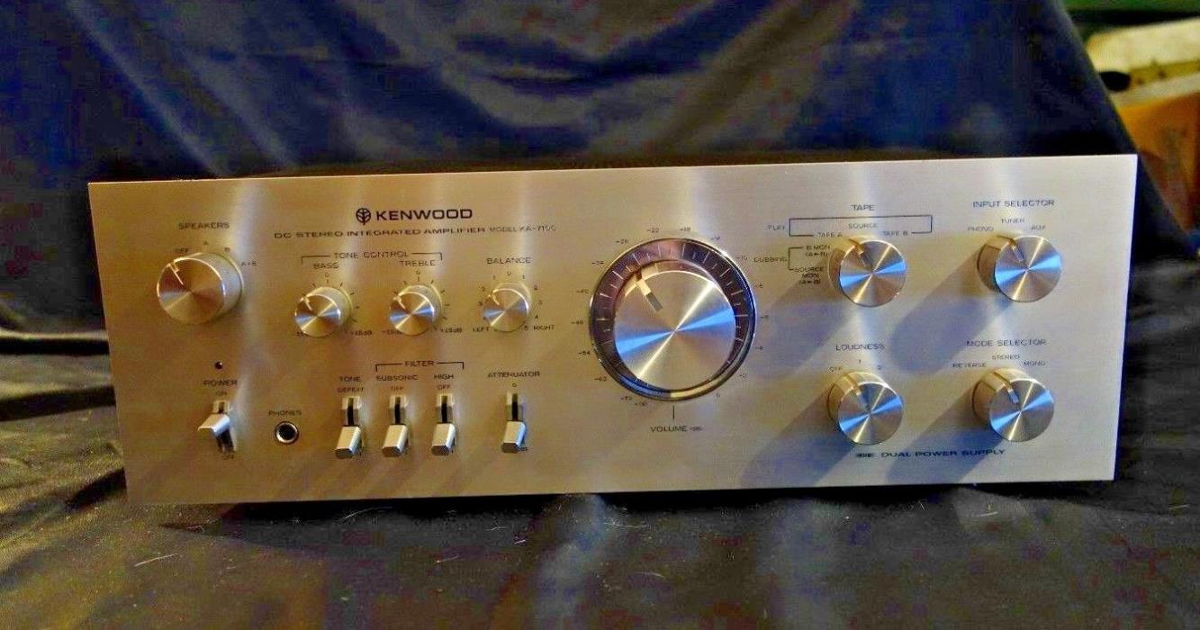 Kenwood KA-7100 DC Stereo Integrated Amplifier In EXCELLENT condition