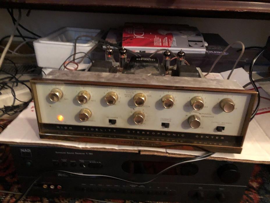 STROMBERG CARLSON TUBE AMPLIFIER STEREO 24 ASR 433 EXCELLENT