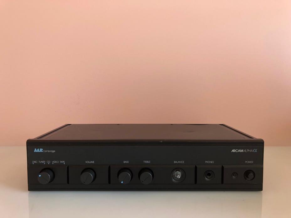 Vintage A&R Cambridge Arcam Alpha Amplifier!!! Fully Restored!!!