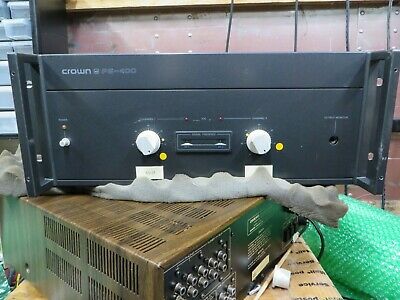 Crown PS-400 Audiophile Grade Amplifier Class A Class A/B