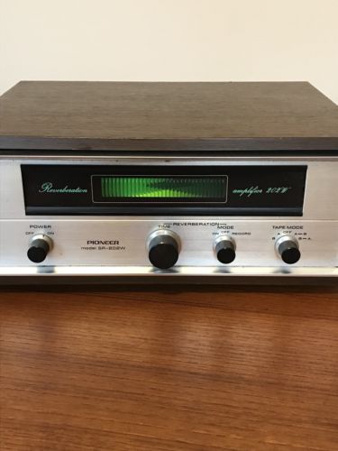 Vintage Pioneer Reverberation Amplifier SR-202W, Retro Electronics, Tested