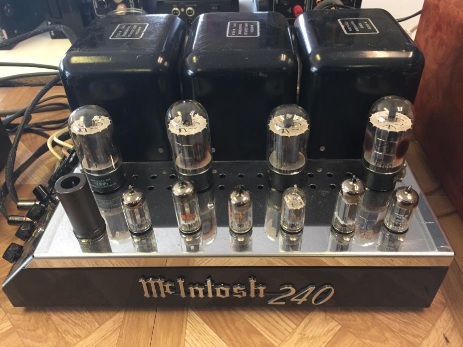 Vintage McIntosh MC240 Tube Stereo Power Amplifier