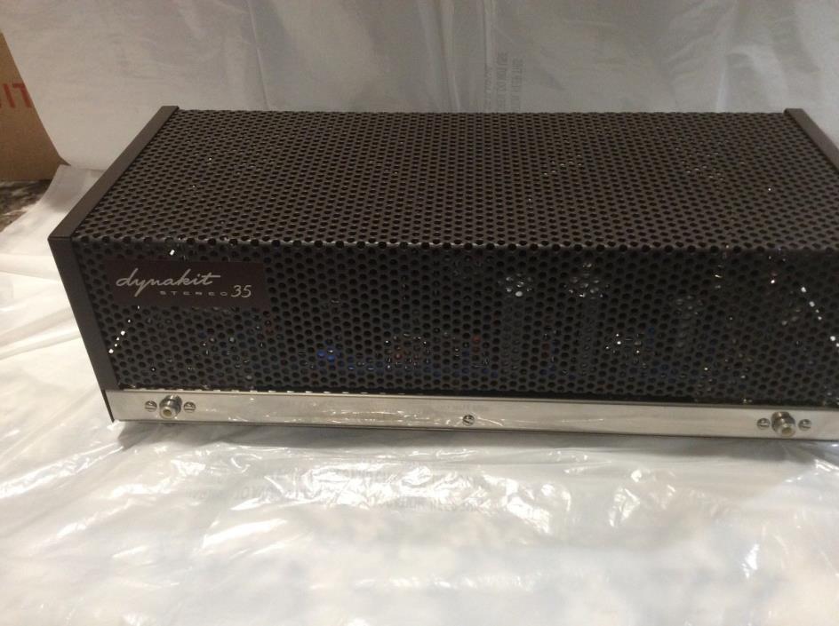 Dynaco  ST35 Tube Amplifier with output board, power supply upgrade w/cage