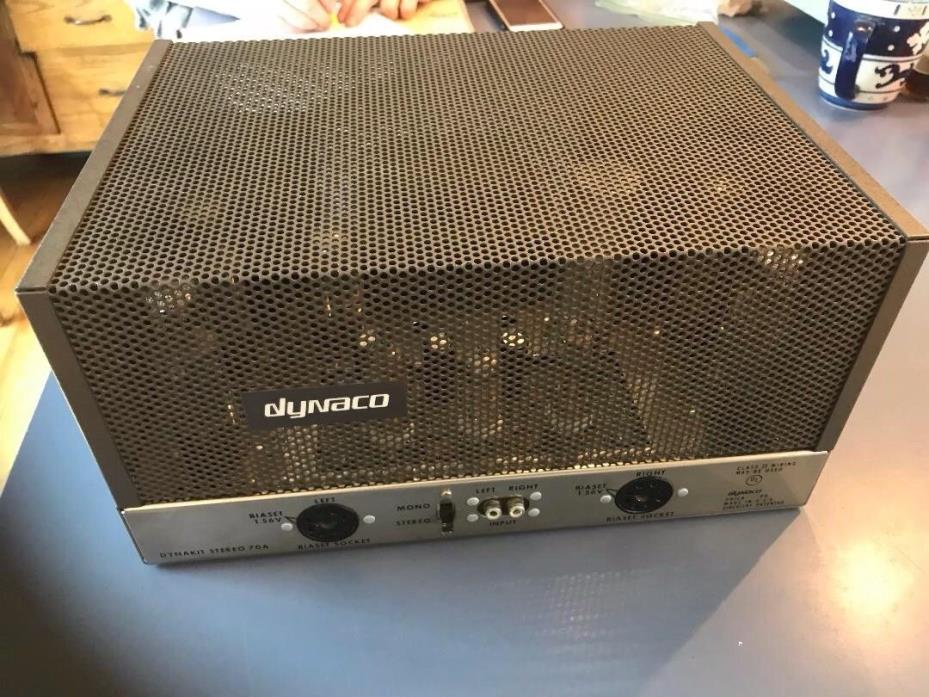 Vintage DYNACO DynaKit Stereo ST-70 With VTA MOD Tube Power Amplifier