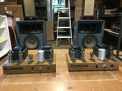 Pair of Heathkit UA-1 Mono Amplifiers - Serviced and Recapped - EL84 Tubes