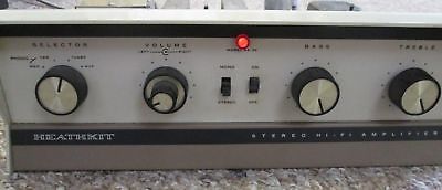 Heathkit AA 32 Stereo Integrated Tube Amp Working XLNT