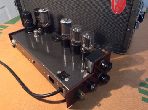 1948 Victor Projector Sound Tube Amp For Restoration, *Missing Power Transformer
