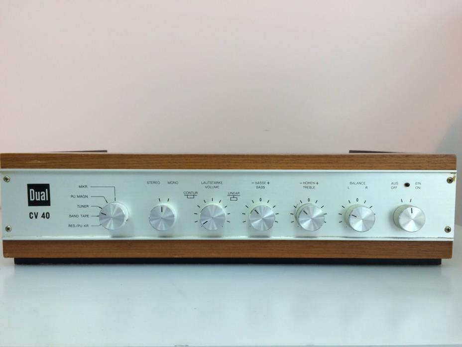 DUAL CV-40 Amplifier Fully Working Collectible!!