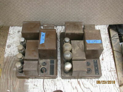 Pair of Vintage RCA Victor Type 245 Tube Amplifiers