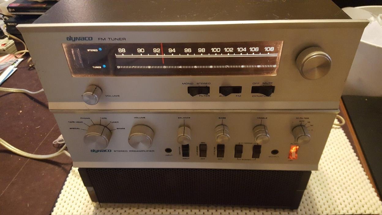 Dynaco Stereo 120A, PAT-4 and FM-5