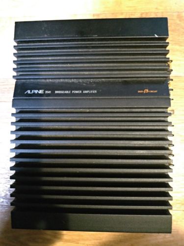 ALPINE 3541 vintage Amplifier 2 CH 320W