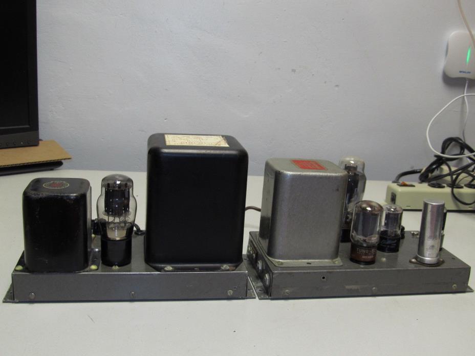 Vintage Heathkit W3-AM Mono Tube Amplifier & Power Supply
