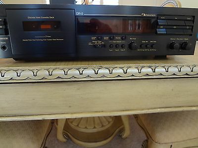 NAKAMICHI DR-2 TOP OF LINE 3 HEAD DECK, NEAR  MINT CONDITION NEW BELT 120 Volt