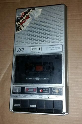 Vintage General Electric SS-2 Tape Cassette Recorder 3-5154A