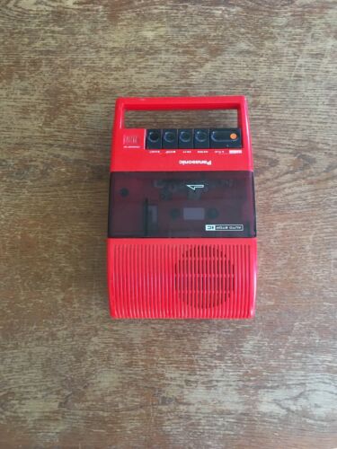 Panasonic RQ-44 Cassette Recorder, Power Supply Included.
