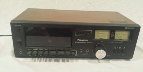Panasonic RS-612US Vintage Stereo Cassette Deck