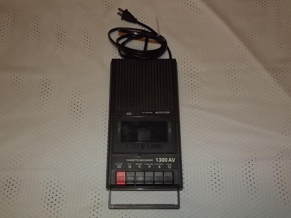CALIFONE 1300 AV Cassette Player/Recorder