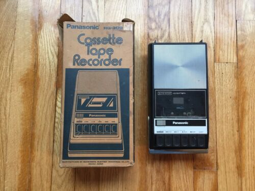 Vintage Panasonic Cassette Player/Recorder~RQ-309AS