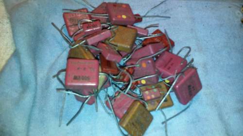 sangamo mica capacitors lot