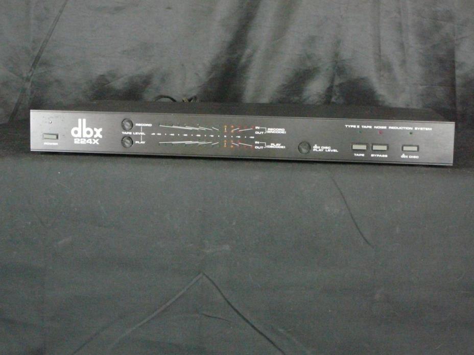 DBX 224X TYPE II TAPE NOISE REDUCTION SYSTEM