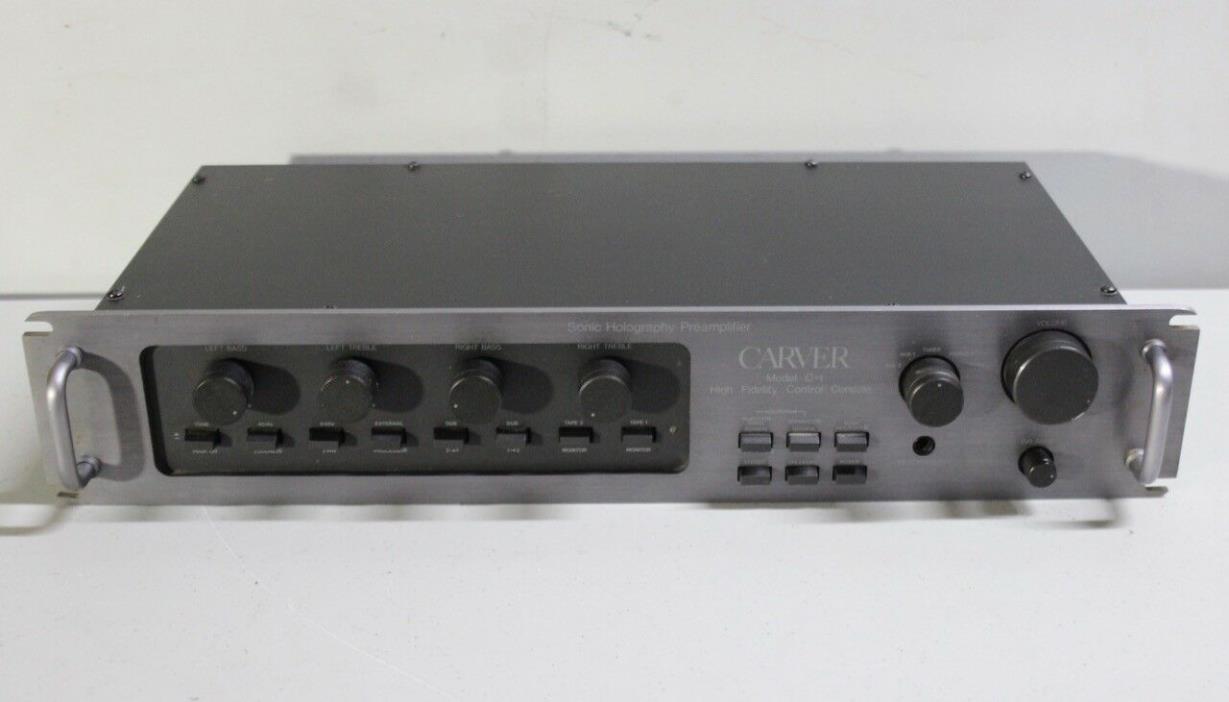 Carver C-1 Sonic Holography Preamplifier Pre Amp