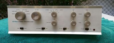 DYNACO PAS3 PAS 3 Tube Stereo Preamplifier Preamp Telefunken NEEDS NEW TUBES