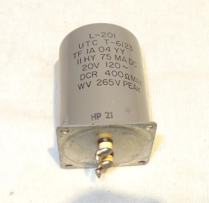 UTC T-6123 choke for tube preamplifier