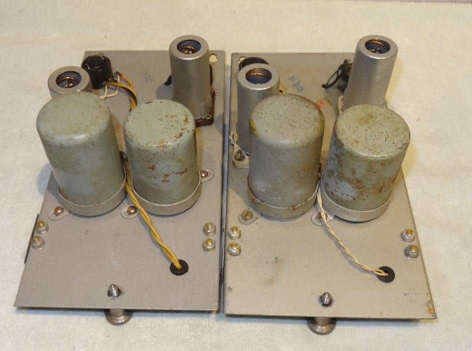 Gaumont Kalee Preamplifiers Western Electric Cinema Pre-amplifiers PAIR #2