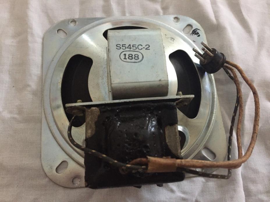 Vintage General Electric ~ GE  Tube Radio~Speaker PART # S546C-2