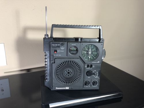 National Panasonic RF-877 FM WIDE BAND Cougar Made In Japan Works Great!