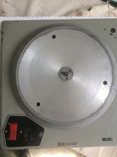 Vintage GATES CB 77 M5798 Broadcast Transcription Turntable