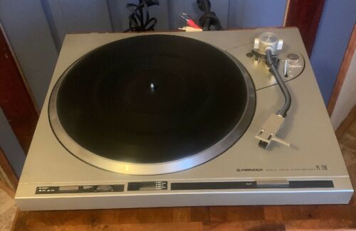 Pioneer PL-250 Semi-Automatic Auto Return Direct Drive Turntable Works Record Lp