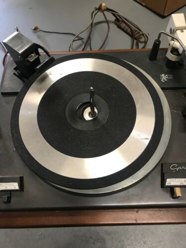 Garrard Type A2 Automatic Turntable with Garrard Wood Base Parts/Repair