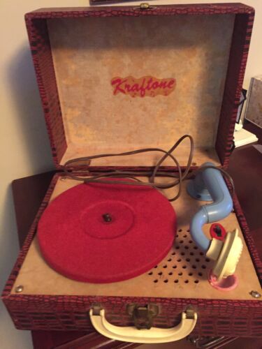 VIntage Kraftone Record Player